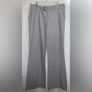 Old Navy Pin Striped Mid Rise Pants Size  2.